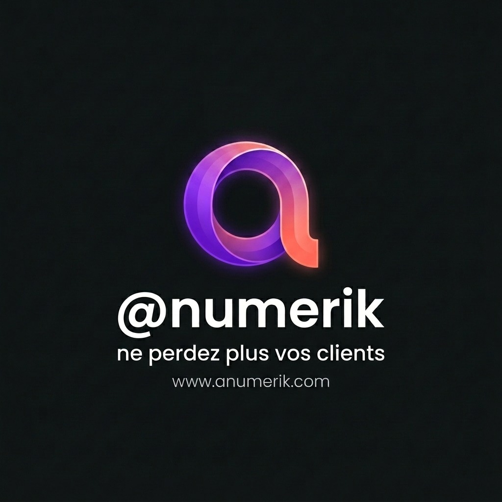 Anumerik logo banner